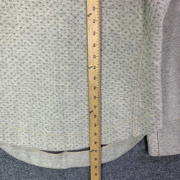 prAna FROZEN FALLS SWEATER IN PEBBLE GREY Size Medium women’s - Picture 6 of 9
